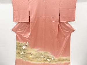 リサイクル　菊模様一つ紋色留袖